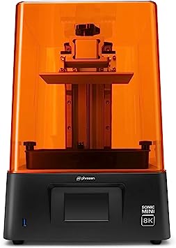 Photo 1 of phrozen Sonic Mini 8K LCD Resin 3D Printer, Highest Resolution of 22 µm and 1152 ppi, 7.1” Mono LCD Screen, Prints Beyond Handcrafted Models, L16.5 x W7.2 x H18 cm Printing Volume
