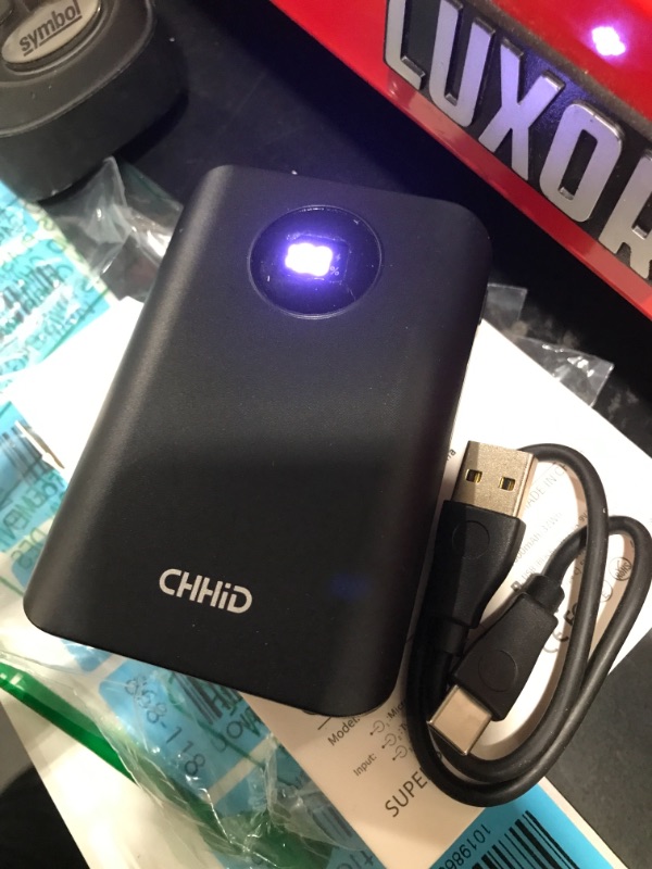 Photo 2 of CHHID 5V 2A Heated Vest Battery Pack,PD 22.5W Fast Charging 10000mAh Power Bank,LCD Display Portable Charger with USB-C Fast Charging Cord,Battery Phone Charger for iPhone,Android etc. 