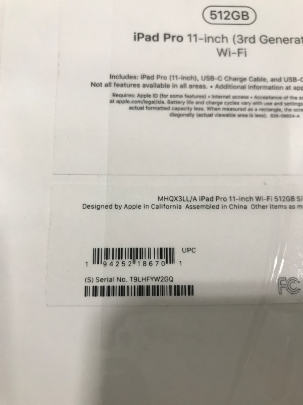 Photo 8 of Apple iPad Pro 11-inch Wi-Fi Only (2021, 3rd Generation) - 512gb

