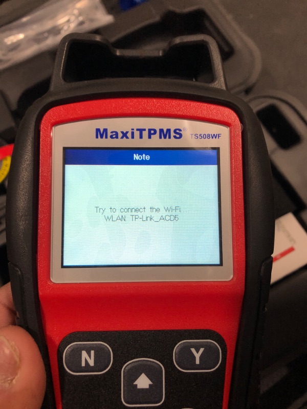 Photo 3 of Autel MaxiTPMS TS508WF WiFi with OBD2 Code Reader Connection Relearn Tool TPMS Programming TPMS Reset Sensor Activation Keyfob Test Via OBD Tire Type/Pressure Selection Advanced TS508 Relearning