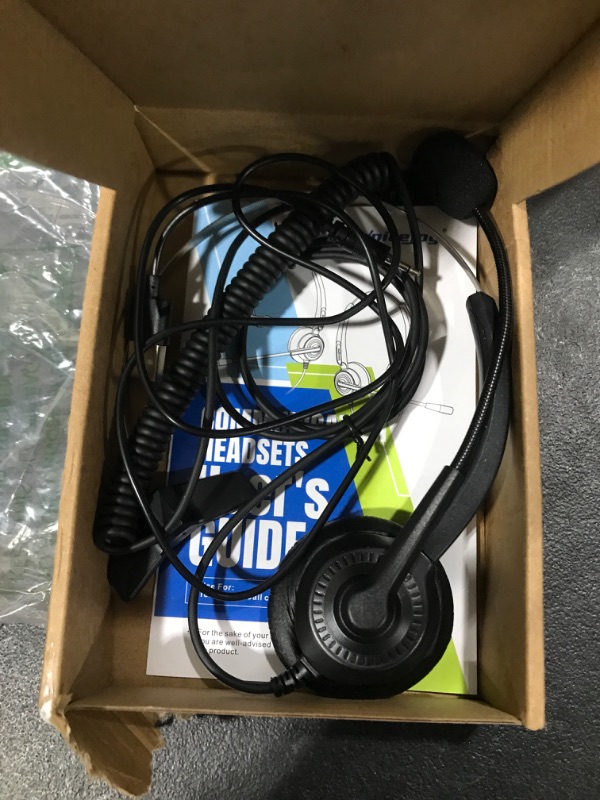 Photo 2 of Corded Headset with Microphone for Cisco IP Telephone 7940 7960 7970 7962 7975 7961 7971 7960 8841 9941 M12 M22 and All 79xx Series