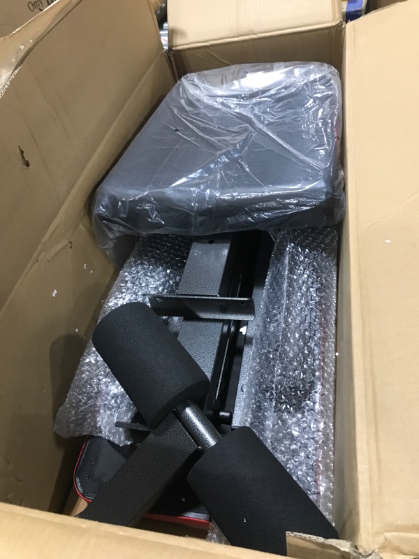 Photo 1 of Adjustable Weight Bench Foldable Workout Bench for Home Office Gym, Sturdy Training Benches Incline Decline Exercise Bench