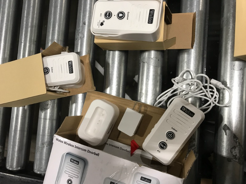 Photo 1 of Wireless Intercom Doorbell Chime for Home Intercomunicador (1T2 White) … 1T2-White