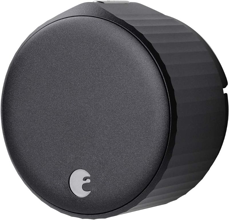 Photo 1 of August Wi-Fi, (4th Generation) Smart Lock – Fits Your Existing Deadbolt in Minutes, Matte Black
