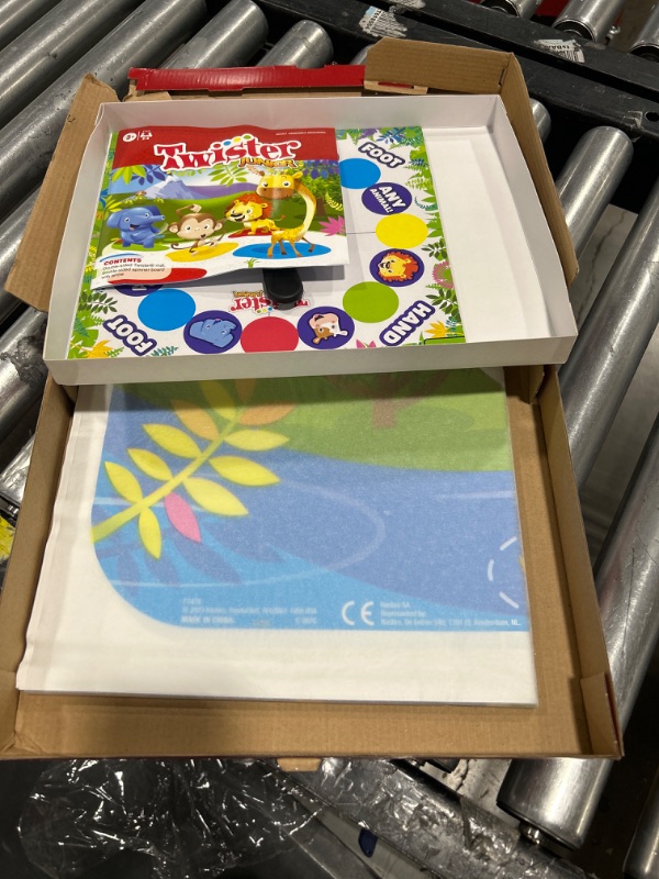 Photo 2 of Hasbro Gaming Twister Junior Game, Animal Adventure 2-Sided Mat, 2 Games in 1, Party Game for Kids Ages 3 and Up, Indoor Game for 2-4 Players