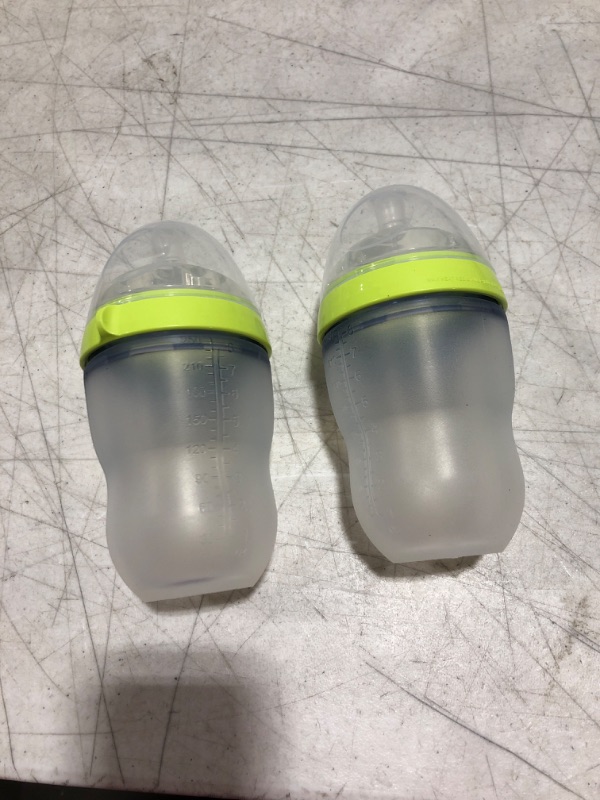 Photo 2 of Comotomo Silicone Bottle 8-Oz (2 Pack)- Green