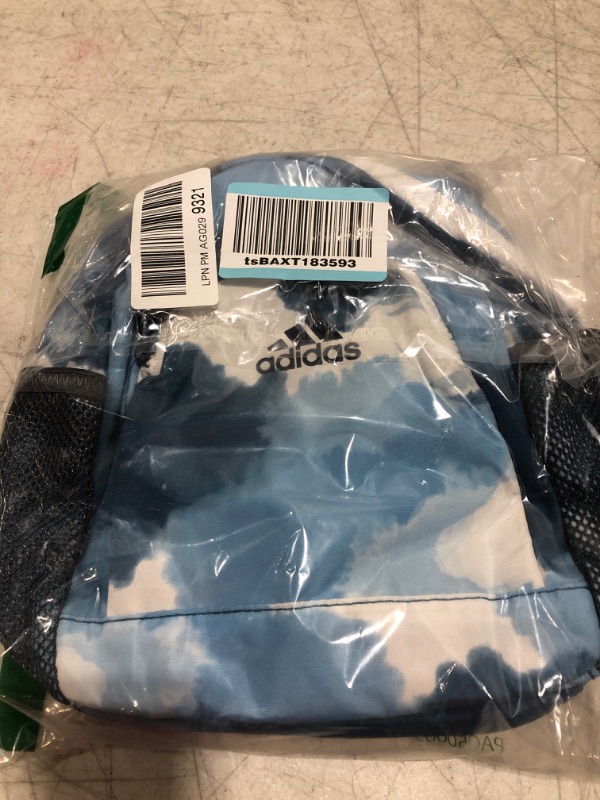 Photo 1 of adidas Linear Mini Backpack Small Travel Bag, One Size Almost Blue/Snowglobe One Size