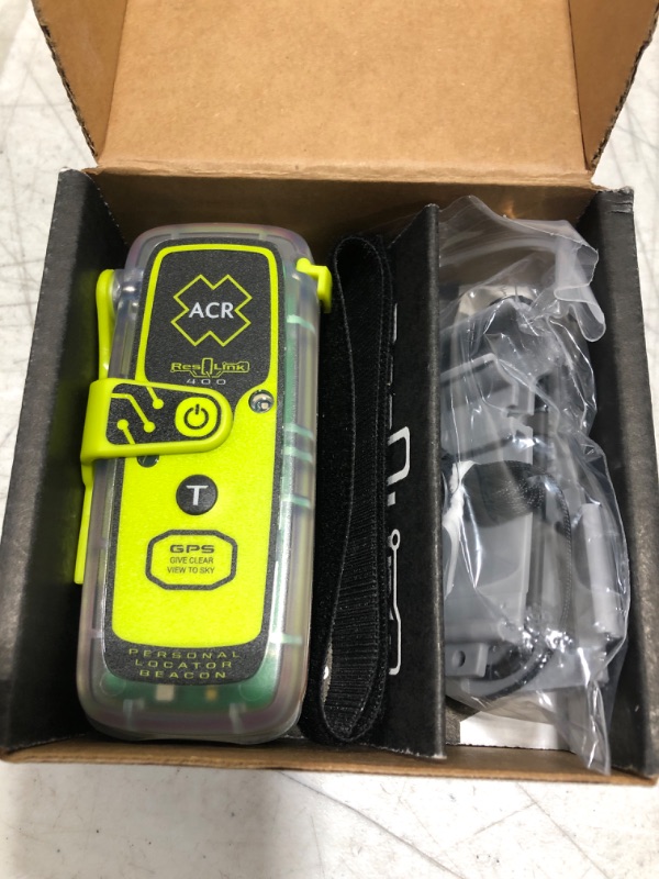Photo 1 of ACR ResQLink 400 - SOS Personal Locator Beacon with GPS (Model: PLB-400) ACR 2921