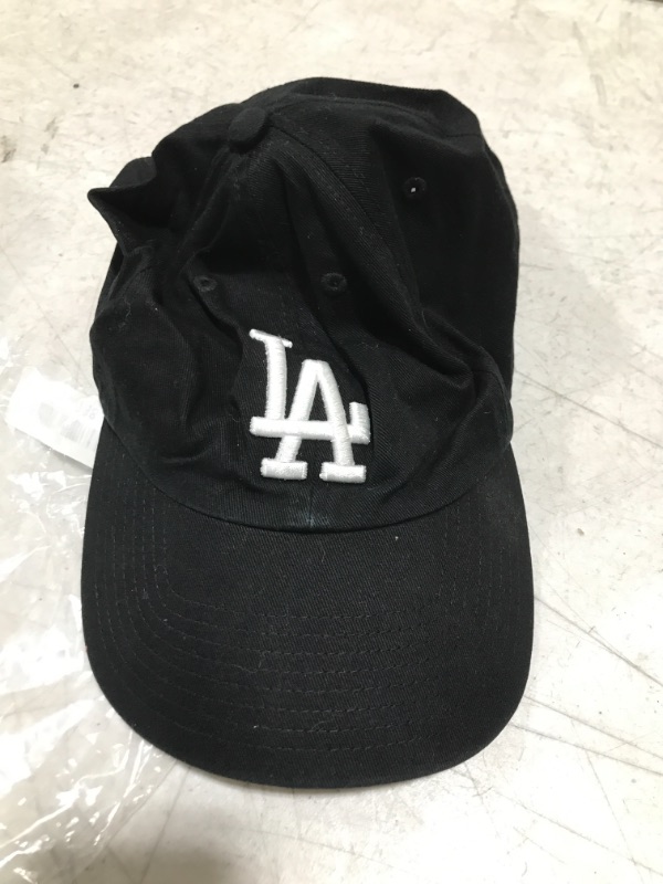 Photo 2 of '47 Brand Los Angeles LA Dodgers Clean Up MLB Dad Hat Cap Black/White