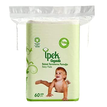 Photo 1 of Baby Organic Large Dry Pads 100% Cotton Squares for Baby Care Diapering (120 Count) 