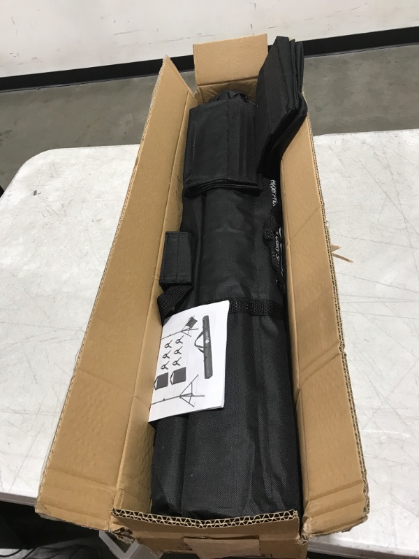 Photo 1 of HPUSN Backdrop Stand - 10ft x 7ft Adjustable Photoshoot Backdrop - Photo Backdrop Stand for Parties - Backdrop Includes Travel Bag, Sand Bags, Clamps - Photo Video Studio BS01