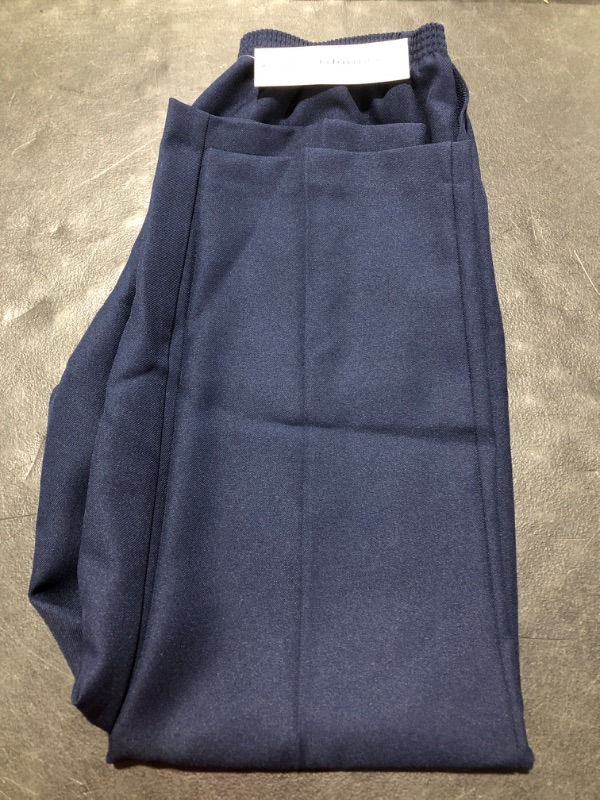 Photo 1 of Alfred Women's Dunner Classics Pull-On Straight-Leg Pants Navy 10