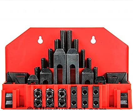 Photo 1 of 58 Pc Pro-Series 5/8" T-Slot Clamping Kit Bridgeport Mill Set Up Set 1/2-13