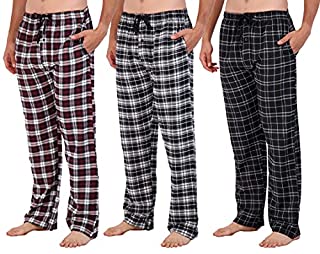 Photo 1 of 3 PACK MENS PAJAMA PANTS COTTON SIZE MEDIUM 