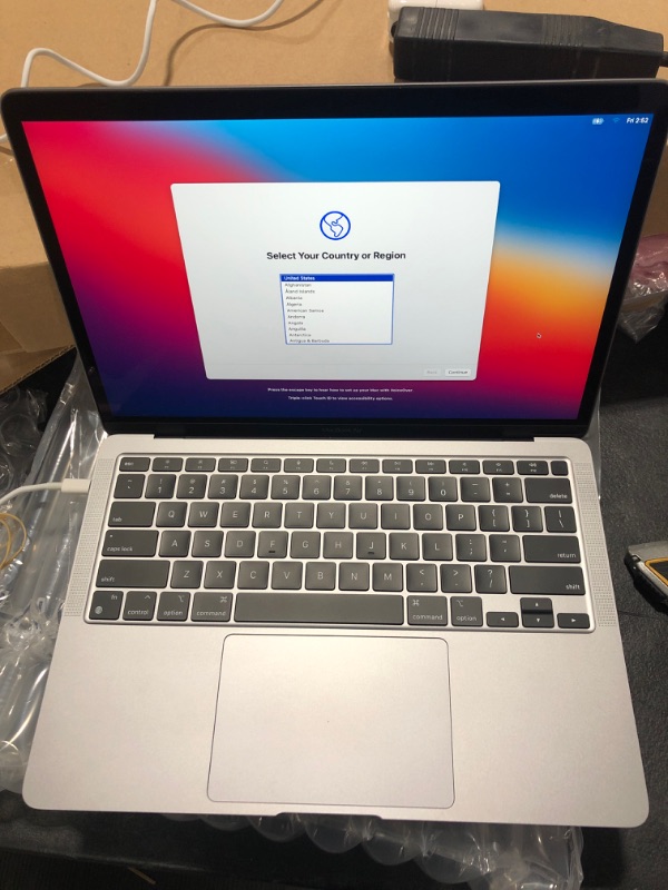 Photo 2 of MacBook Air 13.3" Laptop - 8GB Memory - 256GB SSD - Space Gray
