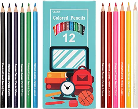 Photo 1 of Colored Pencils Bulk, 4 Packs of 12 Count, Pre-sharpened