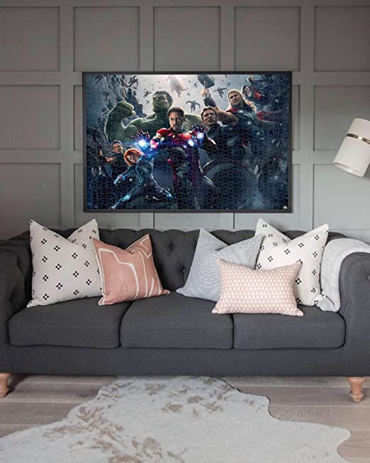 Photo 1 of ARK Selection 1000 Piece Puzzle for Adults Super Heroes Jigsaw Puzzles Ultra HD Quality with Hint 2022