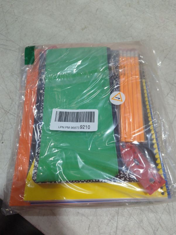 Photo 2 of 45 Piece School Supply Kit Grades K-12 - School Essentials Includes Folders Notebooks Pencils Pens and Much More!