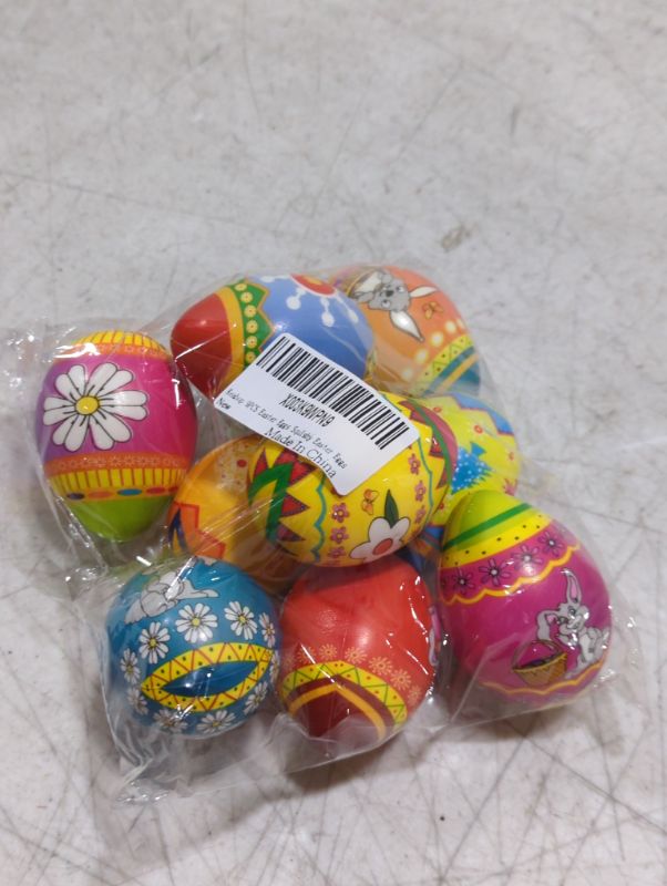 Photo 2 of 9-Pack Printed Easter Eggs, Easter Basket Stuffers Squishy Toys, Squishies Easter Eggs for Egg Hunt, Slow Rising Squishy Easter Eggs, Party Favor Gifts for Easter Classic Edition