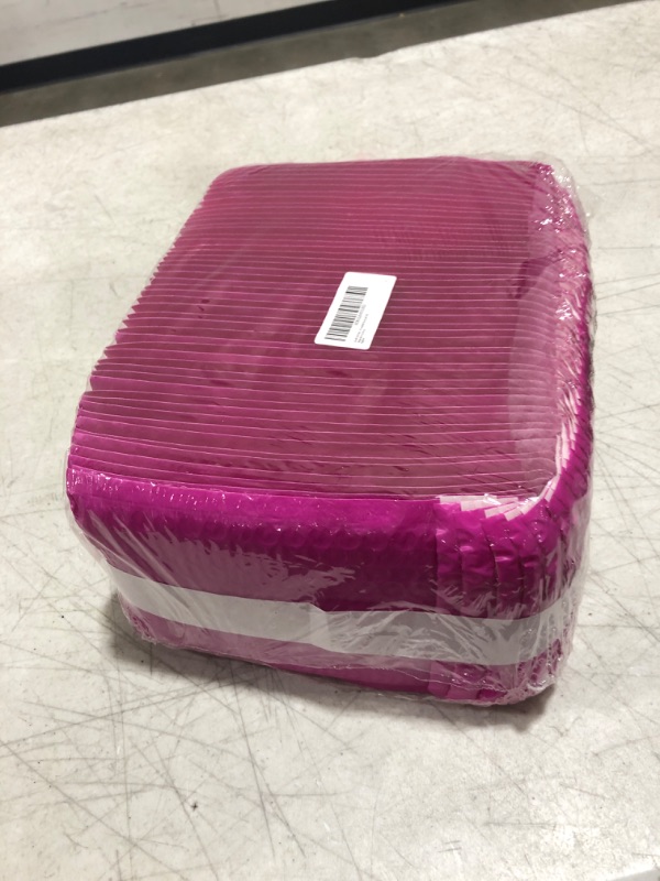 Photo 2 of LIMNUO Bubble Mailers 4x8 Inch 50 Pc,Purple Poly Bubble Mailers Self Seal Padded Envelopes, Opaque Self Waterproof Boutique Shipping Bags 4x8 50pc Purple