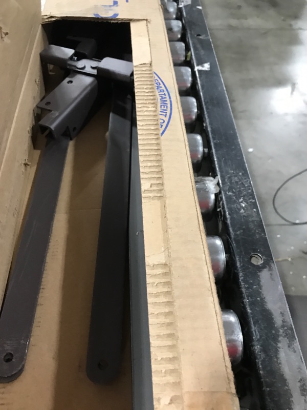 Photo 1 of Glideaway FBA_GS-3 XS X Support Bed Frame System GS-3 XS Model 3 Cross Rails and 3 Legs - Strong Center Support Base for Full Queen and King Mattress Box Springs and Bed Foundations