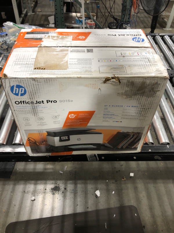 Photo 6 of HP OfficeJet Pro 9015e Wireless Color All-in-One Printer with bonus 6 months Instant ink with HP+ (1G5L3A),Gray