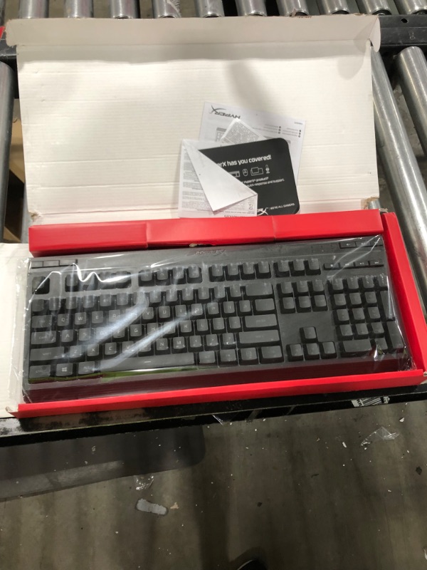 Photo 1 of HyperX Alloy Core RGB – Membrane Gaming Keyboard, Comfortable Quiet Silent Keys with RGB LED Lighting Effects, Spill Resistant, Dedicated Media Keys, Compatible with Windows 10/8.1/8/7 – Black