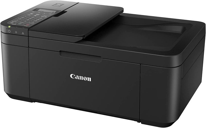 Photo 1 of Canon PIXMA TR4720 All-in-One Multifunction Wireless Color Inkjet Printer, Black - Print Copy Scan Fax - 4800 x 1200 dpi, 8.5 x 14, 2-Line LCD Display, Auto Duplex Printing, 20-Sheet ADF