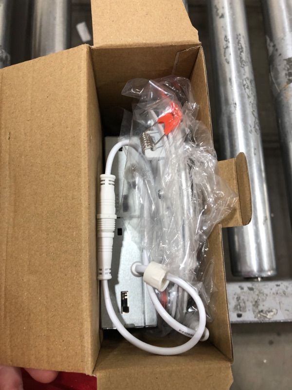 Photo 1 of 2 Pack Led Recessed Lighting 6 Inch, 5CCT Ultra Thin Recessed Light with Junction Box, 2700k-5000k Selectable, Dimmable Canless Slim Led Recessed Light Fixtures, 12W Eqv 110W, 1100LM Downlight - ETL 2500k/2700k/3000k/3500k/4000k/5000k - 5cct White 6 inch