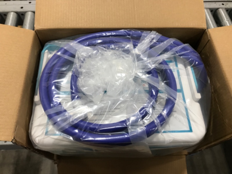 Photo 1 of Cold Therapy Machine — Cryotherapy Freeze Kit System — for Post-Surgery Care, ACL, MCL, Swelling, Sprains, and Other Injuries — Wearable, Adjustable Knee Pad — Cooler Pump with Digital Timer