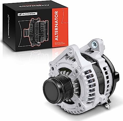 Photo 1 of A-Premium Alternator Compatible with Toyota Camry 2012 2013 2014 2015 L4 2.5L, RAV4 2009-2012 L4 2.5L & Scion tC 2011-2016 L42.5L, 12V 100A CW 6-Groove Clutch Pulley, Replace# 2706036010, 1042102340