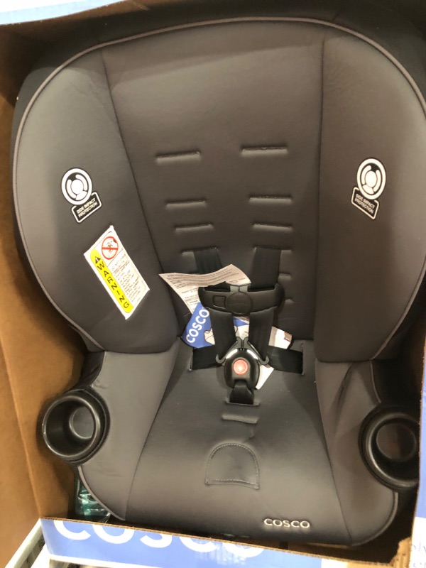 Photo 2 of Cosco Onlook 2-in-1 Convertible Car Seat, Rear-Facing 5-40 pounds and Forward-Facing 22-40 pounds and up to 43 inches, Black Arrows