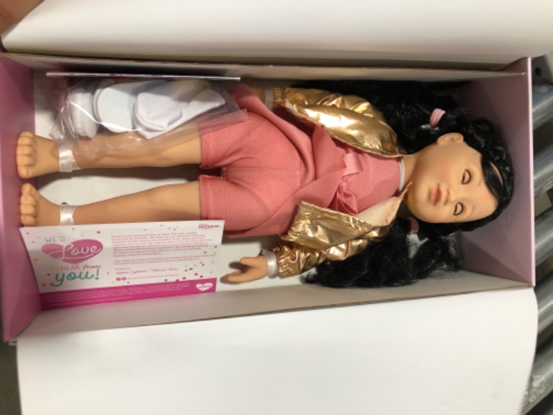 Photo 2 of Adora Asian 18-inch Doll Amazing Girls Athletic Lily (Amazon Exclusive)
