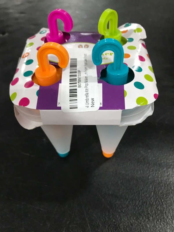 Photo 1 of 4 Umbrella Ice Pop Maker Mold Popsicle Dessert Ice Cream Frozen Pops Cake Treats
