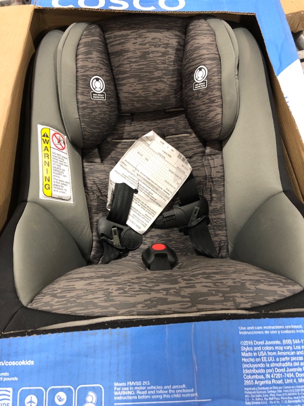 Photo 2 of Cosco Mighty Fit 65 DX Convertible Car Seat (Heather Onyx Gray)