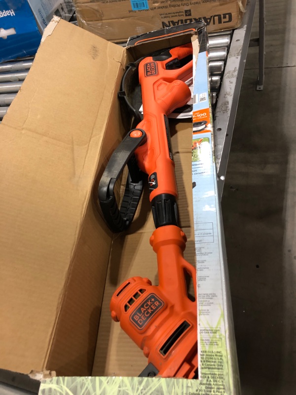 Photo 2 of BLACK+DECKER String Trimmer with Auto Feed, Electric, 6.5-Amp, 14-Inch (BESTA510)