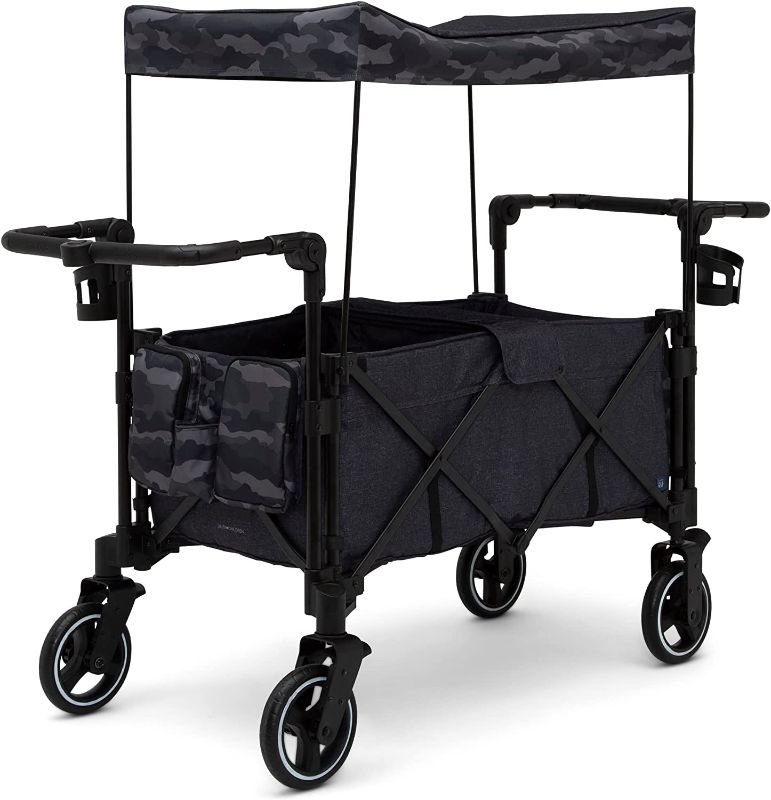 Photo 1 of babyGap by Delta Children Deluxe Explorer Wagon - Greenguard Gold Certified, Black Camo