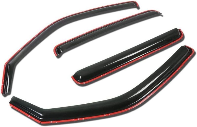 Photo 1 of GHXSport in-Channel Smoke Window Visors Deflectors Rain Guards
