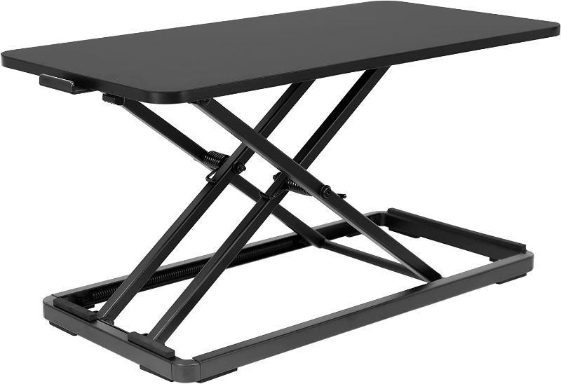 Photo 1 of 
Mount-It! Standing Keyboard Tray, Adjustable Height Keyboard Riser for Desktop,