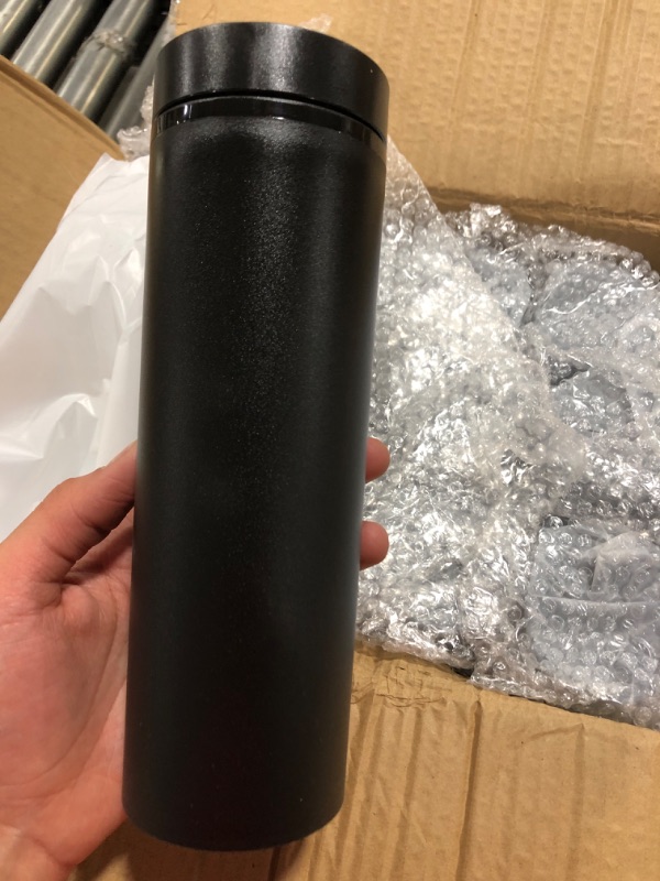 Photo 1 of 18 Pack 16 oz Skinny Tumblers Cups Set Matte Acrylic Double Insulated Water Tumbler Cup with Lid and Straw Reusable Cup for Cold Hot Drinks Tumblers Bulk Parties, Birthdays or DIY Gift