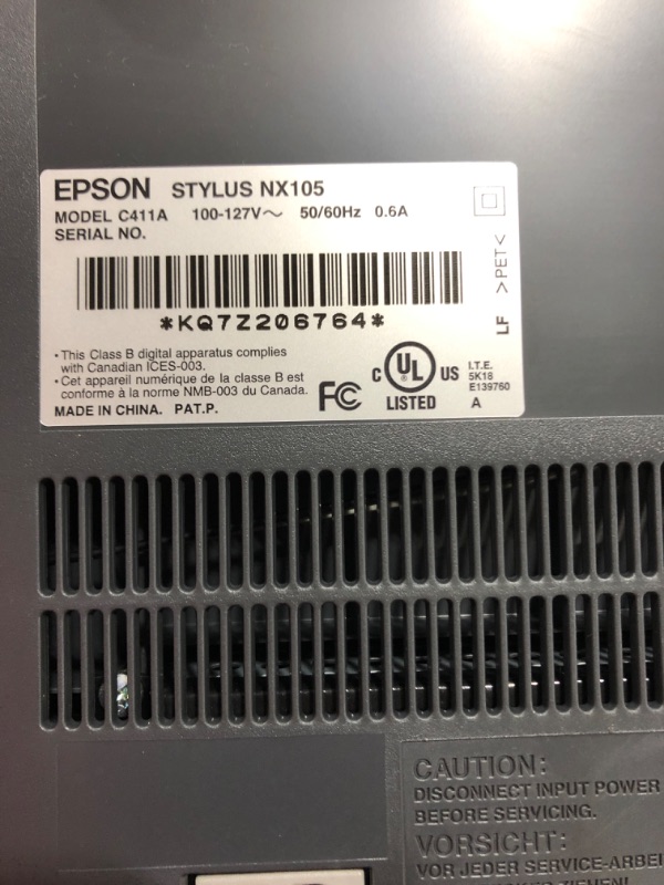 Photo 7 of Epson - Stylus Color Multifunction Printer/ Copier/ Scanner