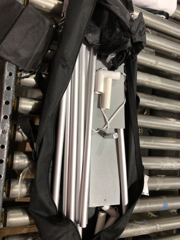 Photo 1 of 60in x 52in projector screen with frame and carry bag