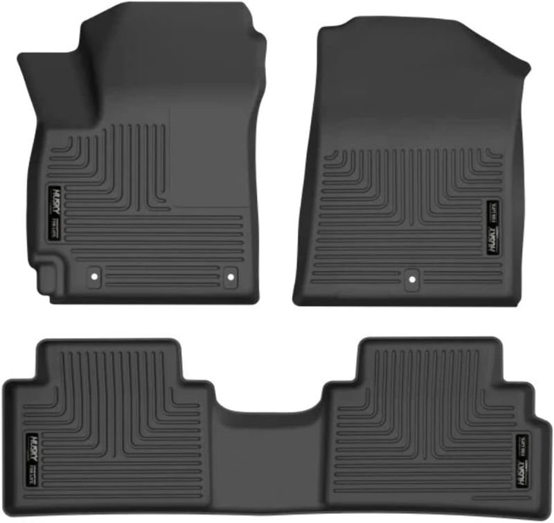 Photo 1 of Husky Liners Weatherbeater Series | Fits 2020-2023 Kia Soul, Front & 2nd Seat Floor Liners - Black | 95761
