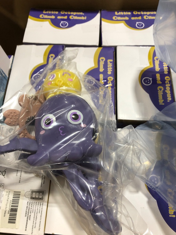 Photo 2 of 14 PACK OF KIDPAL OCTOPUS PUSH AND PULL BABY TOYS