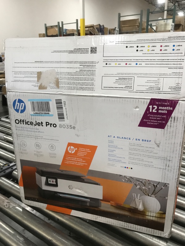 Photo 2 of HP OfficeJet Pro 8035e Wireless Color All-in-One Printer (Basalt) up to 12 months Instant Ink with HP+ (1L0H6A)