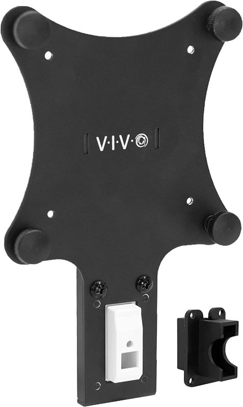 Photo 1 of VIVO Quick Attach VESA Adapter Designed for HP M-Series Monitors, M22f, M24f, M27f, M27fd, M27fq, M27fwa, M32f, VESA 75x75mm and 100x100mm Conversion Kit, MOUNT-HP02M
