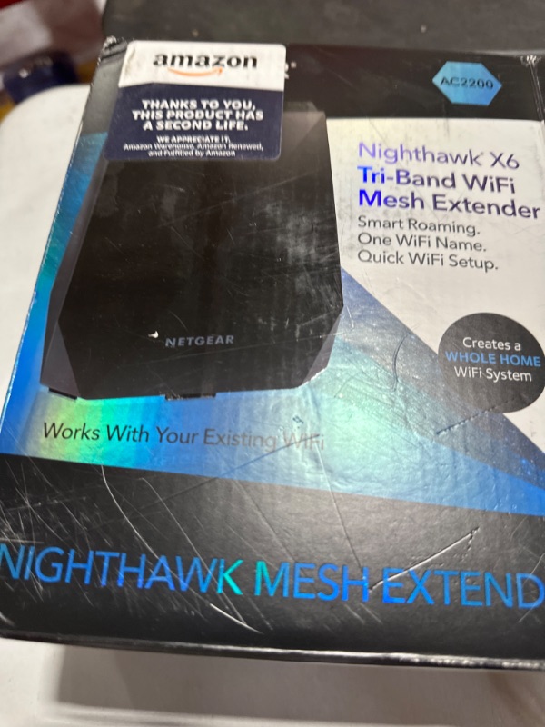 Photo 4 of Netgear Nighthawk X6 EX7700 AC2200 Tri-Band WiFi Mesh Range Extender