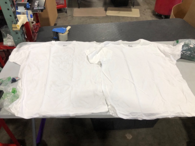 Photo 1 of 2 pk of white tees 