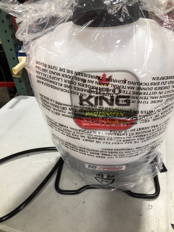 Photo 1 of Field King 190515 Professionals Battery Powered Backpack Sprayer, 4 gal