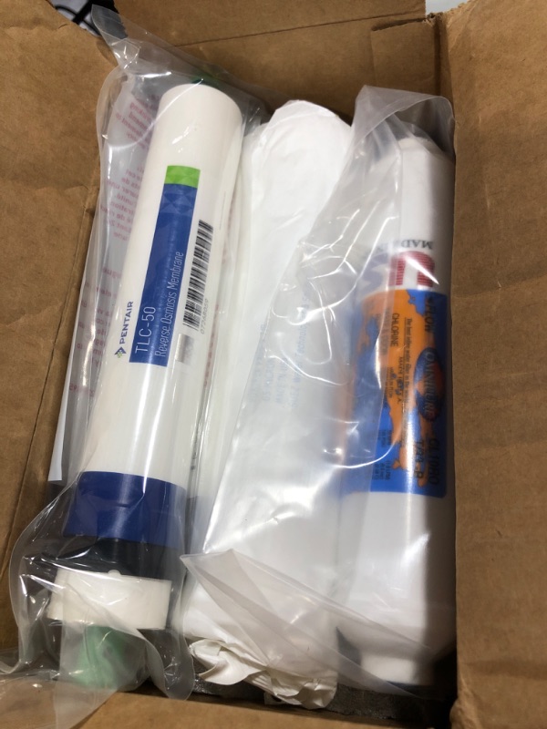 Photo 2 of Replacement Filter Kit for Proline Plus RO Water Filtration System - 1 year Supply of 5 Compatible Filters Includes Reverse Osmosis Membrane, Carbon Block Filters, Sediment Filter, and GAC Cartridge 